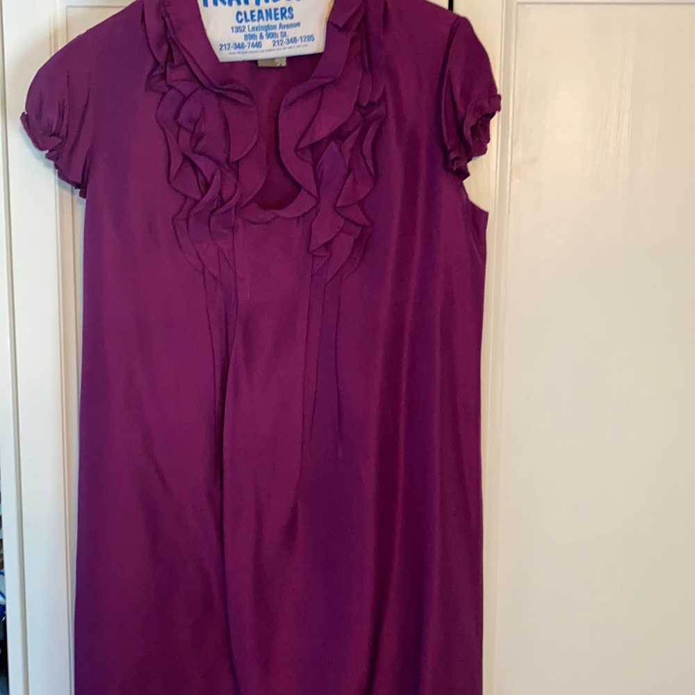 Taylor dress size 4  100% silk